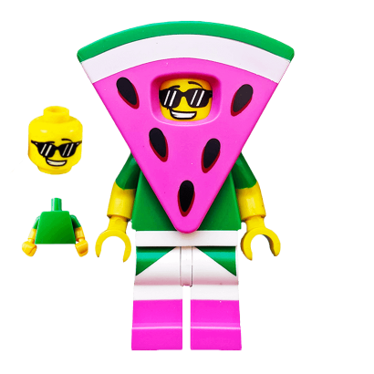 Фігурка Lego The Lego Movie Watermelon Dude Cartoons tlm155 Б/У - Retromagaz