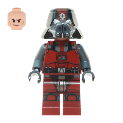 Фігурка Lego Імперія Sith Trooper Dark Red Outfit Star Wars sw0436 Б/У - Retromagaz