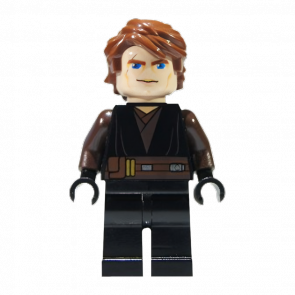 Фигурка Lego Джедай Anakin Skywalker Large Eyes Dark Brown Arms Star Wars sw0317 Б/У