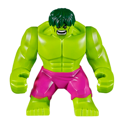 Фігурка Lego Marvel Hulk with Dark Green Hair and Magenta Pants Super Heroes sh0371 1 Б/У - Retromagaz