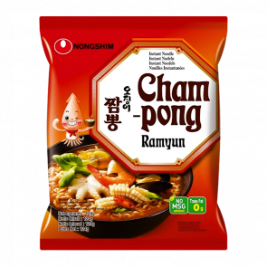 Локшина Nongshim Ramyun Champong Гостра 124g - Retromagaz