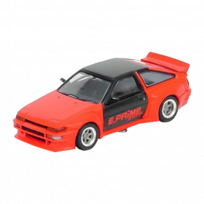 Машинка Premium INNO64 Toyota AE86 Trueno "Pandem / Rocket Bunny" E. Prime Racing 1:64 Red - Retromagaz