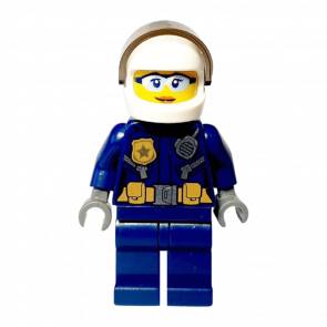 Фігурка Lego Police 973pb2606 Helicopter Pilot Female City cty0733 1 Б/У