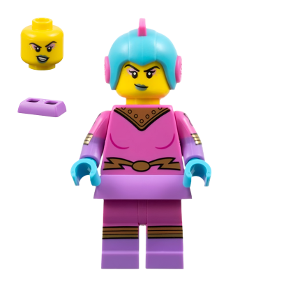 Фігурка Lego Series 26 Retro Space Heroine Collectible Minifigures col439 Б/У - Retromagaz