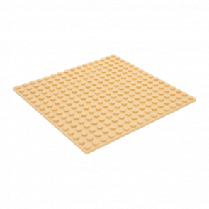 Пластина Lego Звичайна 16 x 16 91405 4611414 Tan Б/У - Retromagaz