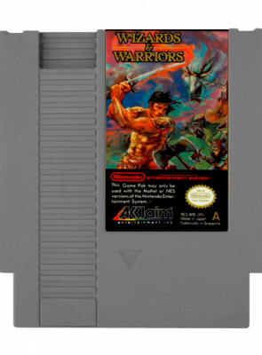 Игра Nintendo NES Wizards & Warriors Europe Английская Версия Только Картридж Б/У - Retromagaz