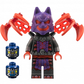 Фигурка Lego Wolf Clan Wolf Mask Warrior Energy Claws Ninjago njo899 Б/У - Retromagaz