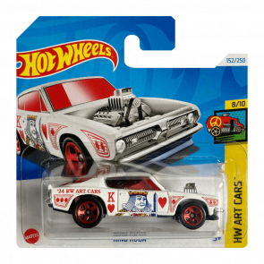 Тематична Машинка Hot Wheels King Kuda Art Cars 1:64 HTB77 White - Retromagaz