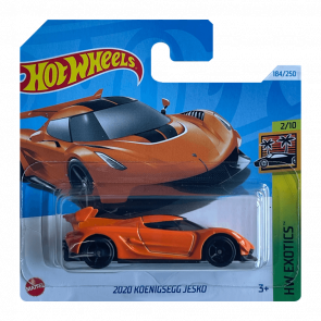 Машинка Базова Hot Wheels 2020 Koenigsegg Jesko Exotics 1:64 HTF07 Orange - Retromagaz