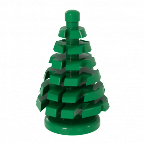 Растение Lego Дерево Pine Small 2 x 2 x 4 2435 243528 6268823 Green Б/У - Retromagaz