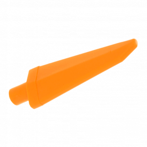 Оружие Lego Меч Spike Flexible 3.5L with Pin 64727 6014041 Orange 2шт Б/У