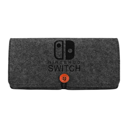 Чохол М'який RMC Switch OLED Model Lite Soft Bag with Logo Dark Grey Новий - Retromagaz