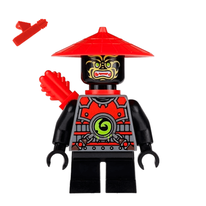 Фигурка Lego Stone Army Scout Yellow Face Ninjago njo072 Б/У - Retromagaz