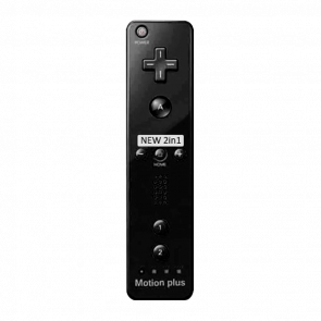 Контролер Бездротовий RMC Wii Remote Plus Black Новий - Retromagaz