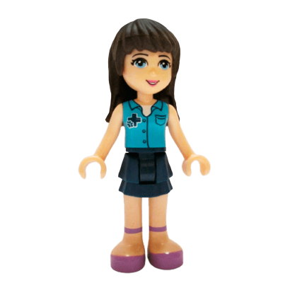 Фигурка Lego Girl Sophie Dark Blue Skirt Friends frnd159 Б/У - Retromagaz