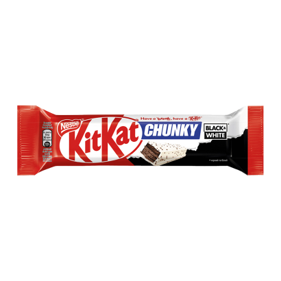 Батончик Nestle Kit Kat Chunky Black&White с Какао-Порошком 42g - Retromagaz