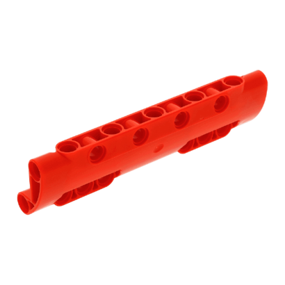 Technic Lego Панель Зігнута 2шт with 10 Pin Holes 11 x 3 11954 6036771 Red Б/У - Retromagaz