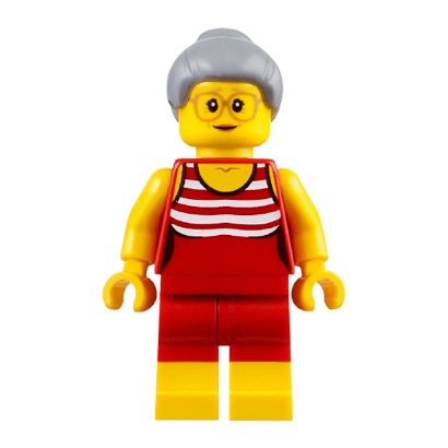 Фигурка Lego People 973pb2733 Beachgoer City cty0766 Б/У - Retromagaz