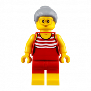 Фігурка Lego People 973pb2733 Beachgoer City cty0766 Б/У - Retromagaz