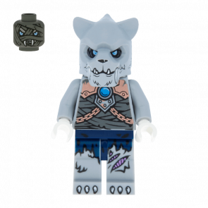 Фігурка Lego Saber-Tooth Tiger Tribe Warrior 2 Legends of Chima loc126 Б/У