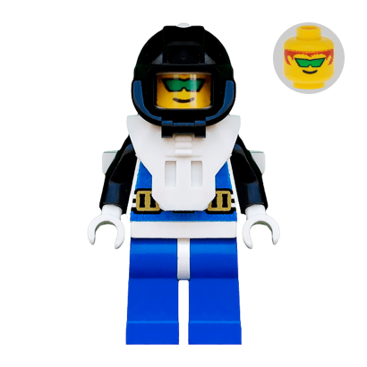 Фигурка Lego Aquazone Aquanaut 2 Space aqu002 Б/У - Retromagaz