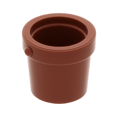 Хоз. Инвентарь Lego Bucket 1 x 1 x 1 95343 4626196 Reddish Brown 4шт Б/У - Retromagaz