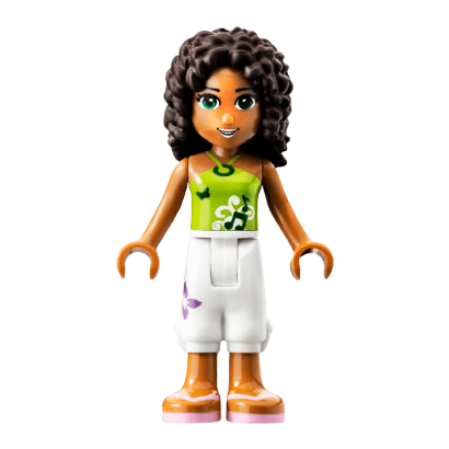 Фігурка Lego Girl Andrea White Cropped Trousers Friends frnd004 Б/У - Retromagaz