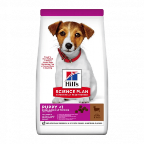 Сухий Корм для Собак Hill's Science Plan Puppy Smal & Mini Ягня 1,5kg