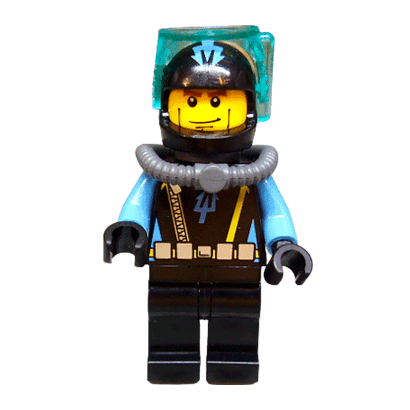 Фигурка Lego Aquazone Aquaraider Diver 7 Space aqu021 Б/У - Retromagaz