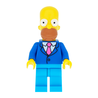 Фігурка Lego The Simpsons Homer Simpson with Tie and Jacket Cartoons sim028 Б/У - Retromagaz