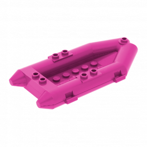 Для Судна Lego Основа Rubber Raft Small 30086c01 75977 6133796 Magenta Б/У - Retromagaz